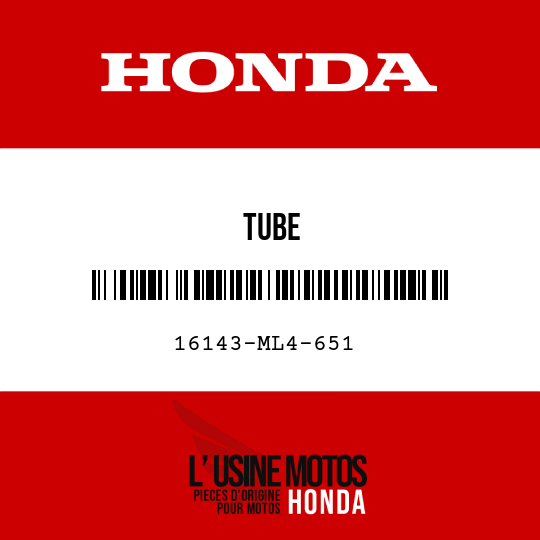 image de 16143-ML4-651 TUBE