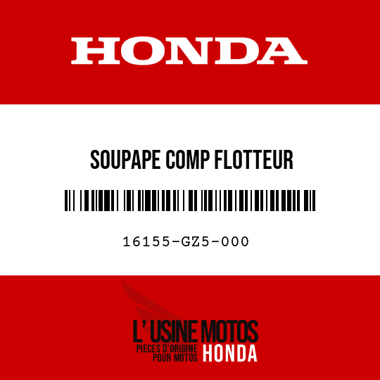image de 16155-GZ5-000 SOUPAPE COMP FLOTTEUR