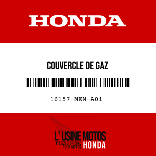 image de 16157-MEN-A01 COUVERCLE DE GAZ
