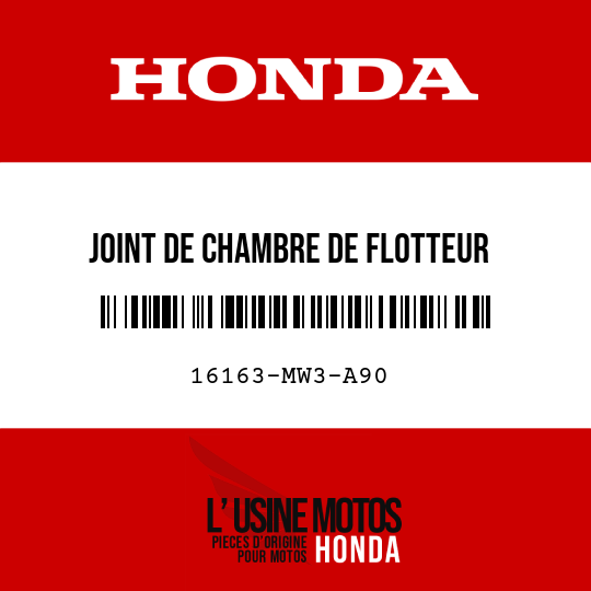 image de 16163-MW3-A90 JOINT DE CHAMBRE DE FLOTTEUR