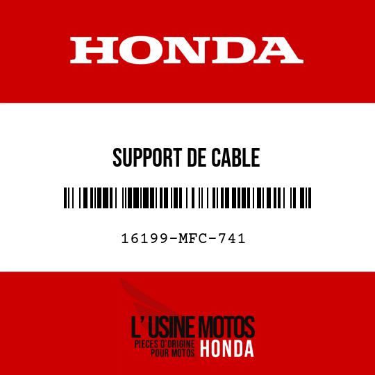 image de 16199-MFC-741 SUPPORT DE CABLE