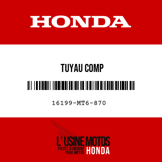 image de 16199-MT6-870 TUYAU COMP