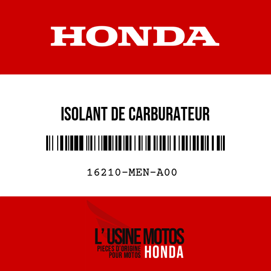 image de 16210-MEN-A00 ISOLANT DE CARBURATEUR