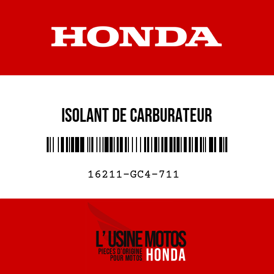 image de 16211-GC4-711 ISOLANT DE CARBURATEUR