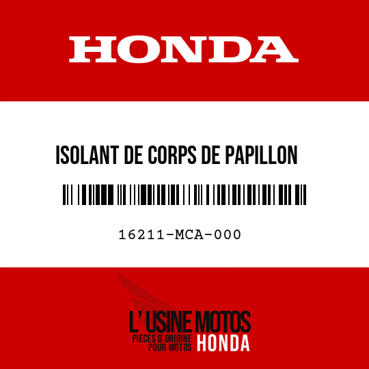 image de 16211-MCA-000 ISOLANT DE CORPS DE PAPILLON