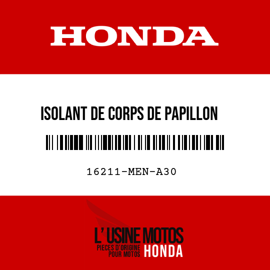 image de 16211-MEN-A30 ISOLANT DE CORPS DE PAPILLON