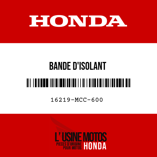image de 16219-MCC-600 BANDE D'ISOLANT