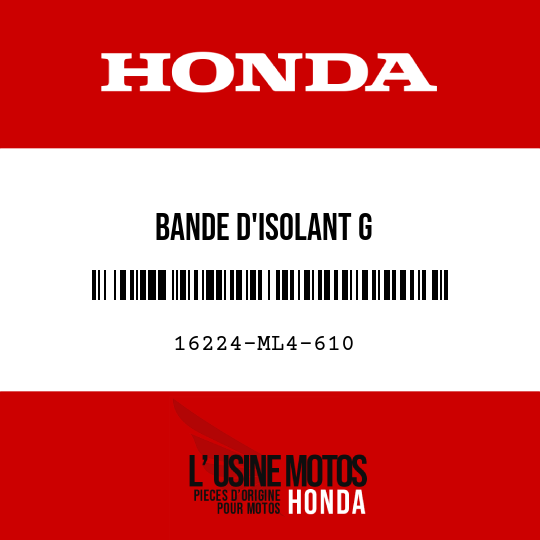 image de 16224-ML4-610 BANDE D'ISOLANT G