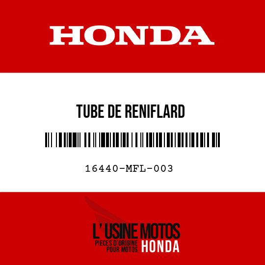 image de 16440-MFL-003 TUBE DE RENIFLARD