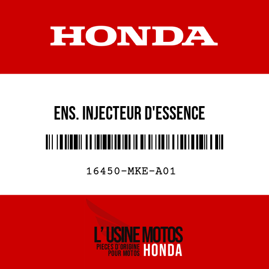 image de 16450-MKE-A01 ENS. INJECTEUR D'ESSENCE