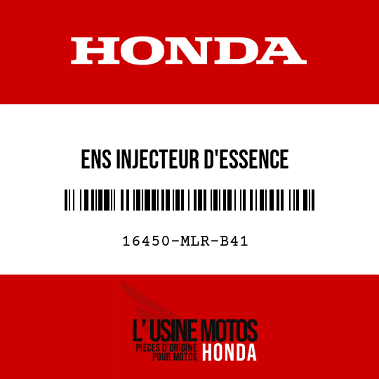image de 16450-MLR-B41 ENS INJECTEUR D'ESSENCE