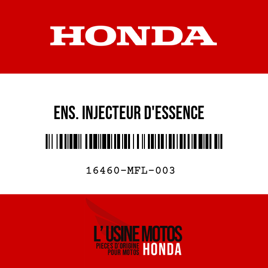 image de 16460-MFL-003 ENS. INJECTEUR D'ESSENCE