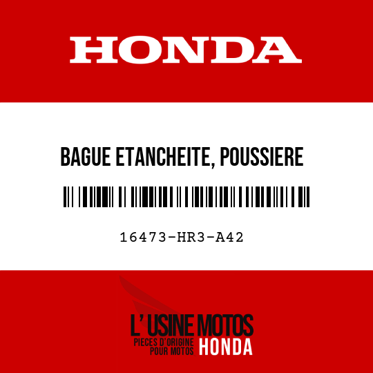 image de 16473-HR3-A42 BAGUE ETANCHEITE, POUSSIERE