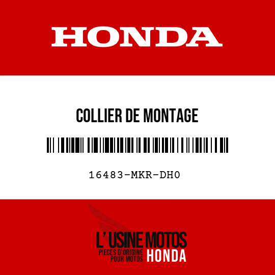 image de 16483-MKR-DH0 COLLIER DE MONTAGE