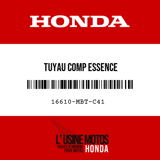 image de 16610-MBT-C41 TUYAU COMP ESSENCE