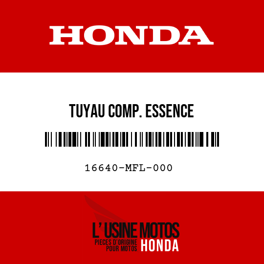 image de 16640-MFL-000 TUYAU COMP. ESSENCE