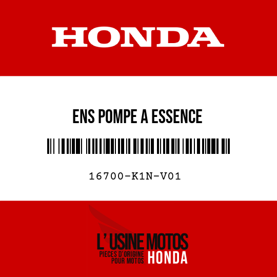 image de 16700-K1N-V01 ENS POMPE A ESSENCE
