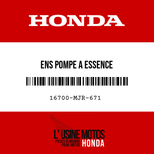image de 16700-MJR-671 ENS POMPE A ESSENCE