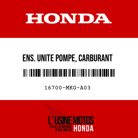 image de 16700-MKG-A03 ENS. UNITE POMPE, CARBURANT