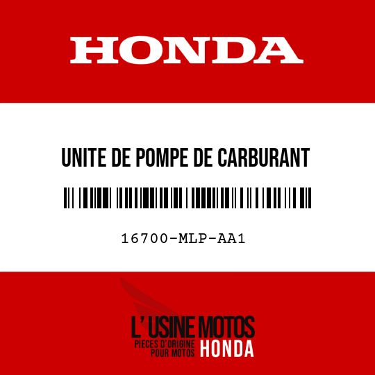 image de 16700-MLP-AA1 UNITE DE POMPE DE CARBURANT