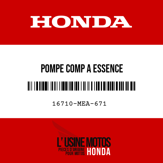 image de 16710-MEA-671 POMPE COMP A ESSENCE