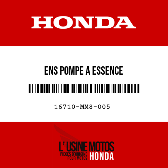 image de 16710-MM8-005 ENS POMPE A ESSENCE
