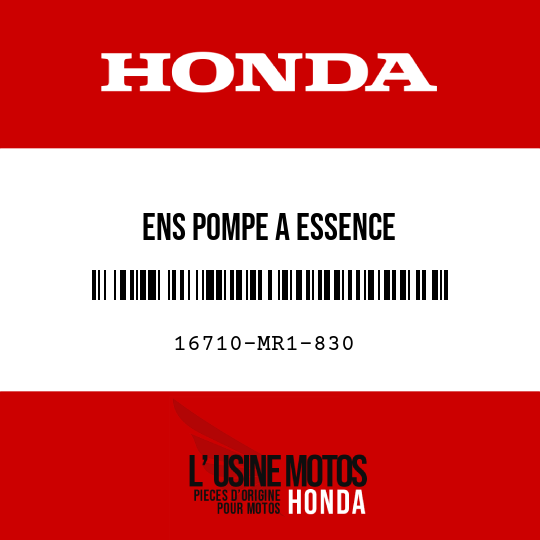 image de 16710-MR1-830 ENS POMPE A ESSENCE