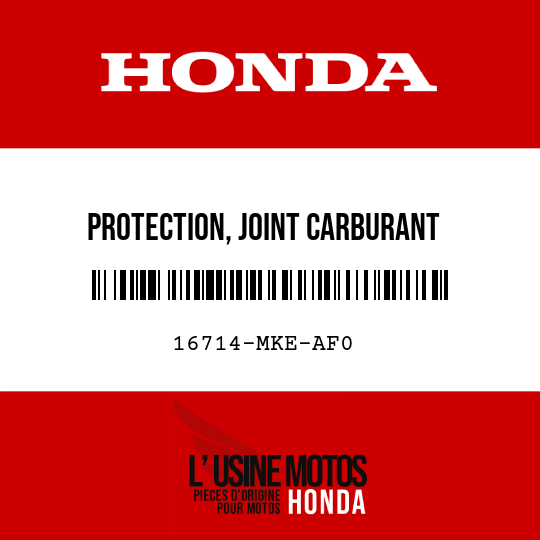 image de 16714-MKE-AF0 PROTECTION, JOINT CARBURANT