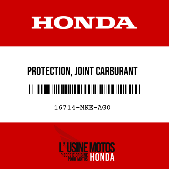 image de 16714-MKE-AG0 PROTECTION, JOINT CARBURANT