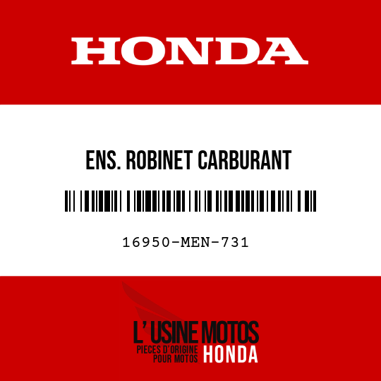 image de 16950-MEN-731 ENS. ROBINET CARBURANT