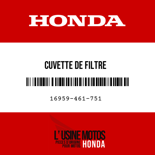 image de 16959-461-751 CUVETTE DE FILTRE