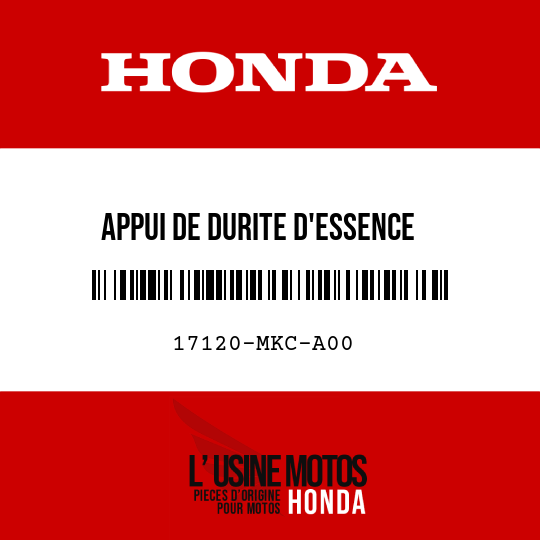 image de 17120-MKC-A00 APPUI DE DURITE D'ESSENCE