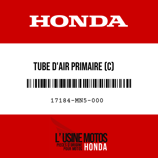 image de 17184-MN5-000 TUBE D'AIR PRIMAIRE (C)