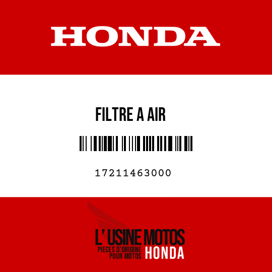 image de 17211463000 FILTRE A AIR