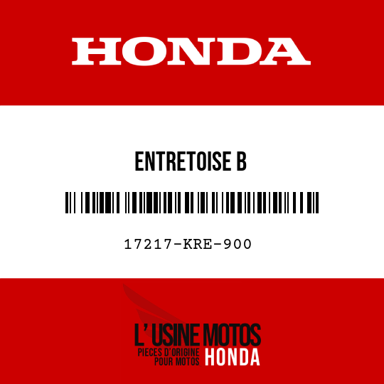 image de 17217-KRE-900 ENTRETOISE B