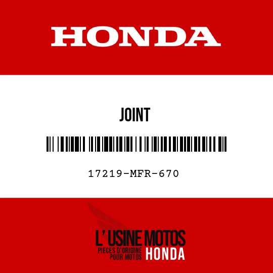 image de 17219-MFR-670 JOINT