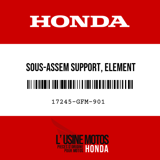 image de 17245-GFM-901 SOUS-ASSEM SUPPORT, ELEMENT