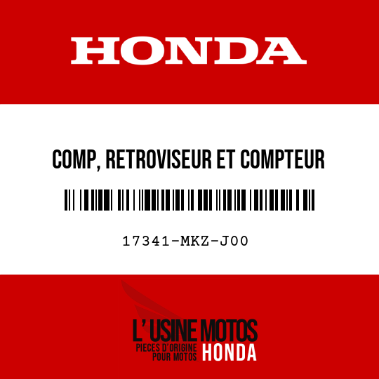 image de 17341-MKZ-J00 COMP, RETROVISEUR ET COMPTEUR