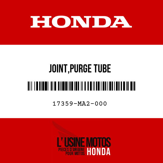 image de 17359-MA2-000 JOINT,PURGE TUBE