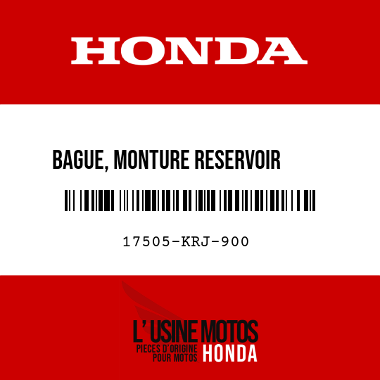 image de 17505-KRJ-900 BAGUE, MONTURE RESERVOIR      CARBURANT