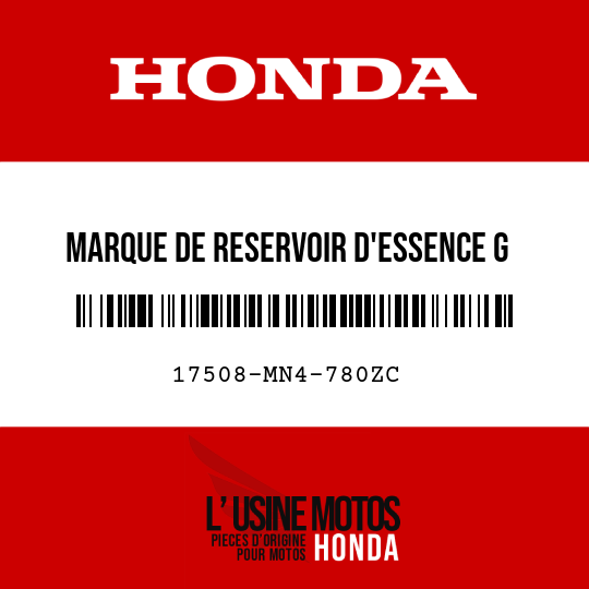 image de 17508-MN4-780ZC MARQUE DE RESERVOIR D'ESSENCE G TYPE3 