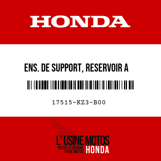 image de 17515-KZ3-B00 ENS. DE SUPPORT, RESERVOIR A CARBURANT