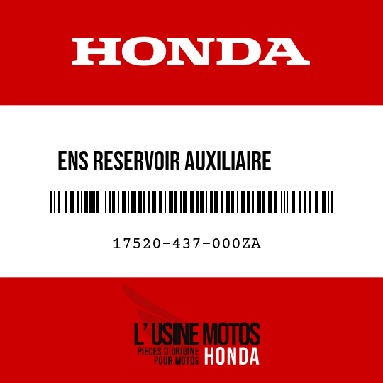 image de 17520-437-000ZA ENS RESERVOIR AUXILIAIRE     ESSENCE (WL) NH24 