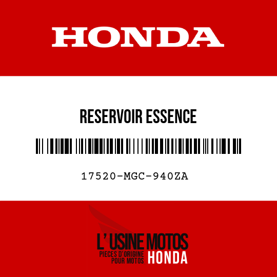 image de 17520-MGC-940ZA RESERVOIR ESSENCE