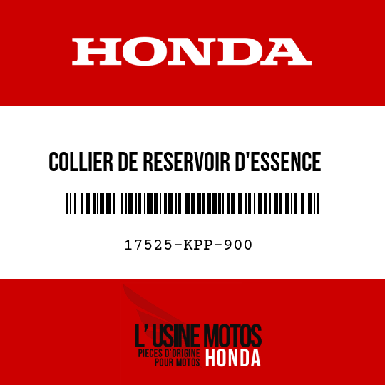 image de 17525-KPP-900 COLLIER DE RESERVOIR D'ESSENCE