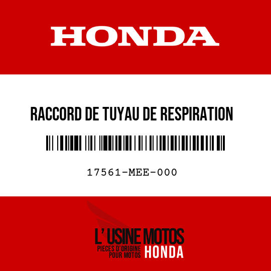 image de 17561-MEE-000 RACCORD DE TUYAU DE RESPIRATION
