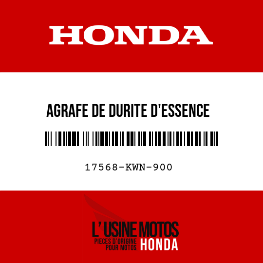 image de 17568-KWN-900 AGRAFE DE DURITE D'ESSENCE
