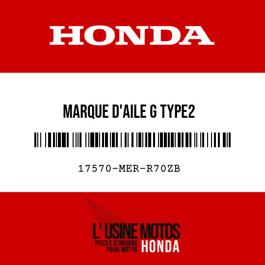 image de 17570-MER-R70ZB MARQUE D'AILE G TYPE2