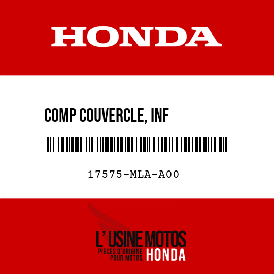 image de 17575-MLA-A00 COMP COUVERCLE, INF         RESERVOIR CARBURANT