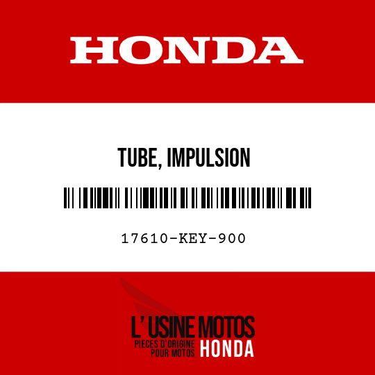 image de 17610-KEY-900 TUBE, IMPULSION
